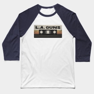 L.A. Guns Mix Tape Baseball T-Shirt